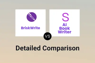 BriskWrite vs AI Book Writer Detailed comparison features, price