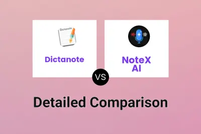 Dictanote vs NoteX AI