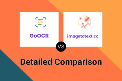 GoOCR vs imagetotext.cc