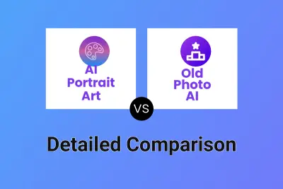 AI Portrait Art vs Old Photo AI