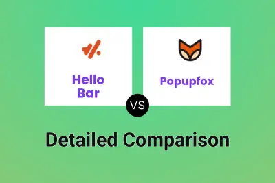 Hello Bar vs Popupfox