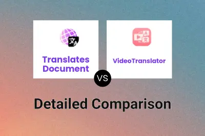 Translates Document vs VideoTranslator