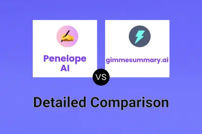 Penelope AI vs gimmesummary.ai Detailed comparison features, price