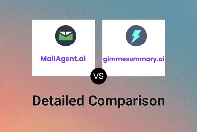 MailAgent.ai vs gimmesummary.ai Detailed comparison features, price