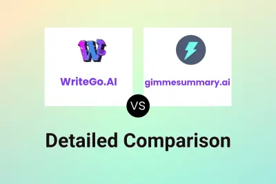 WriteGo.AI vs gimmesummary.ai Detailed comparison features, price