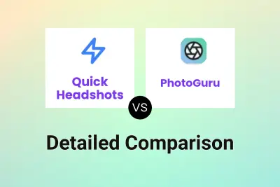 Quick Headshots vs PhotoGuru