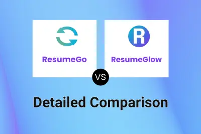 ResumeGo vs ResumeGlow Detailed comparison features, price