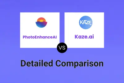 PhotoEnhanceAI vs Kaze.ai