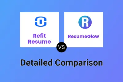 Refit Resume vs ResumeGlow Detailed comparison features, price