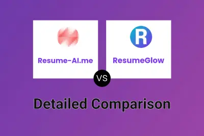 Resume-AI.me vs ResumeGlow Detailed comparison features, price