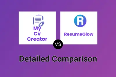 My Cv Creator vs ResumeGlow Detailed comparison features, price