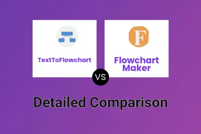 TextToFlowchart vs Flowchart Maker