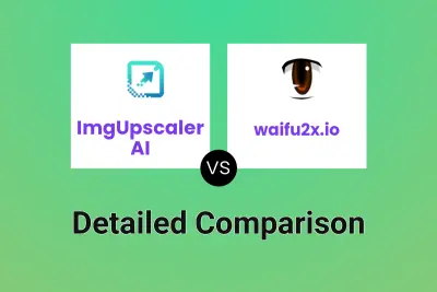 ImgUpscaler AI vs waifu2x.io
