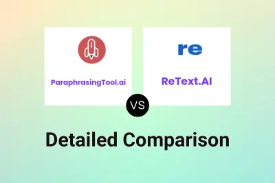 ParaphrasingTool.ai vs ReText.AI