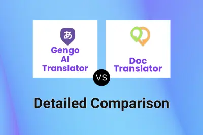 Gengo AI Translator vs Doc Translator