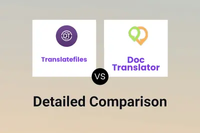 Translatefiles vs Doc Translator