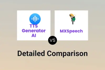 TTS Generator AI vs MXSpeech