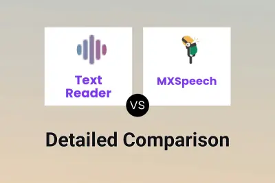 Text Reader vs MXSpeech