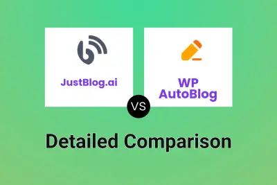 JustBlog.ai vs WP AutoBlog Detailed comparison features, price