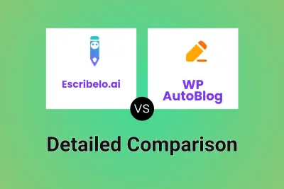 Escribelo.ai vs WP AutoBlog Detailed comparison features, price