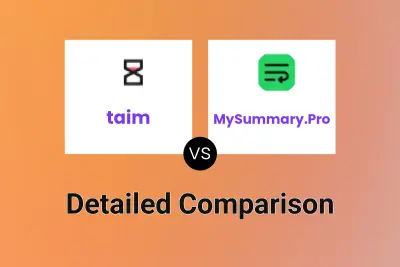 taim vs MySummary.Pro
