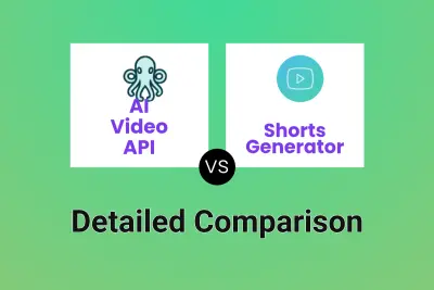 AI Video API vs Shorts Generator Detailed comparison features, price