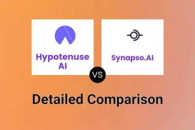 Hypotenuse AI vs Synapso.AI Detailed comparison features, price