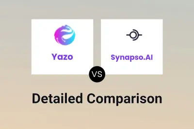 Yazo vs Synapso.AI Detailed comparison features, price