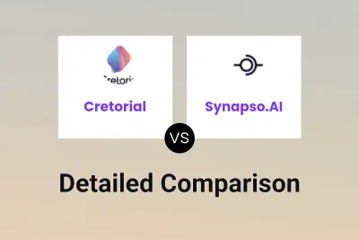 Cretorial vs Synapso.AI Detailed comparison features, price