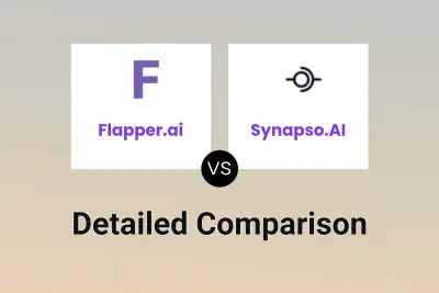 Flapper.ai vs Synapso.AI Detailed comparison features, price