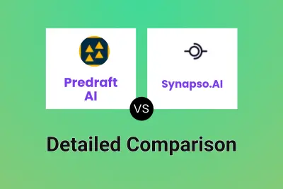 Predraft AI vs Synapso.AI Detailed comparison features, price