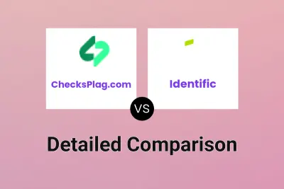 ChecksPlag.com vs Identific