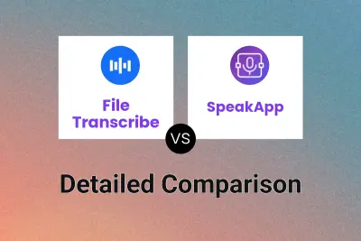 File Transcribe vs SpeakApp