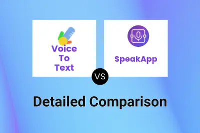 Voice To Text vs SpeakApp