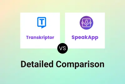 Transkriptor vs SpeakApp