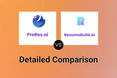 ProRes.ai vs ResumeBuild.ai Detailed comparison features, price