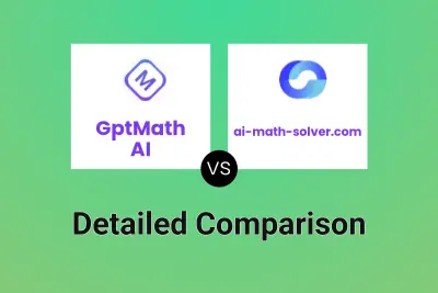 GptMath AI vs ai-math-solver.com