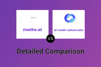 maths.ai vs ai-math-solver.com