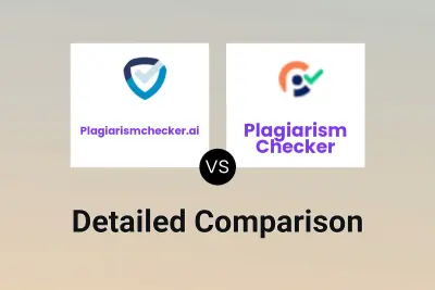 Plagiarismchecker.ai vs Plagiarism Checker