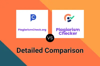 PlagiarismCheck.org vs Plagiarism Checker