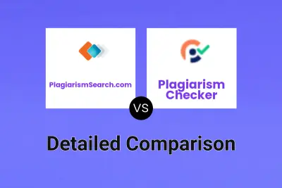 PlagiarismSearch.com vs Plagiarism Checker