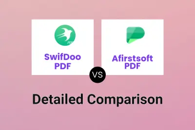 SwifDoo PDF vs Afirstsoft PDF