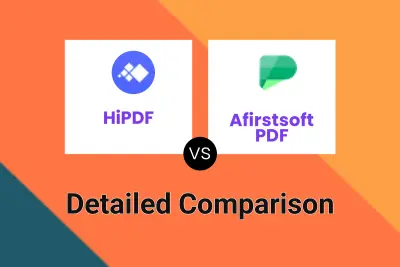 HiPDF vs Afirstsoft PDF