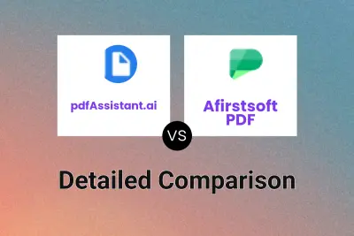 pdfAssistant.ai vs Afirstsoft PDF
