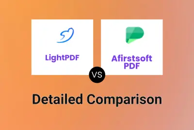 LightPDF vs Afirstsoft PDF