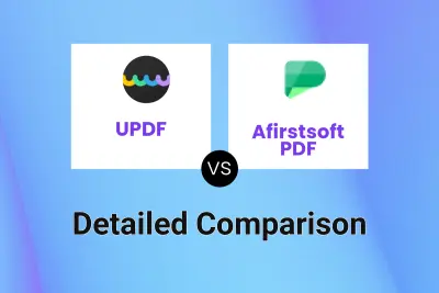 UPDF vs Afirstsoft PDF