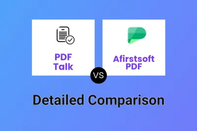 PDF Talk vs Afirstsoft PDF