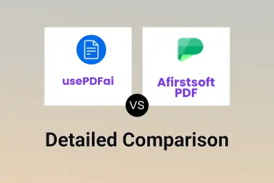 usePDFai vs Afirstsoft PDF