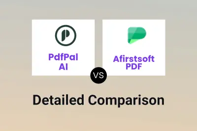 PdfPal AI vs Afirstsoft PDF