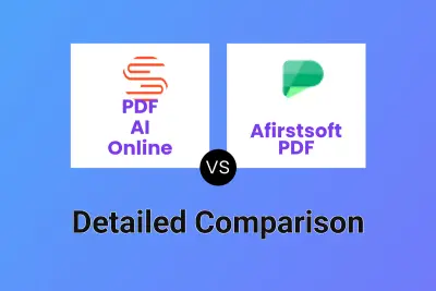PDF AI Online vs Afirstsoft PDF